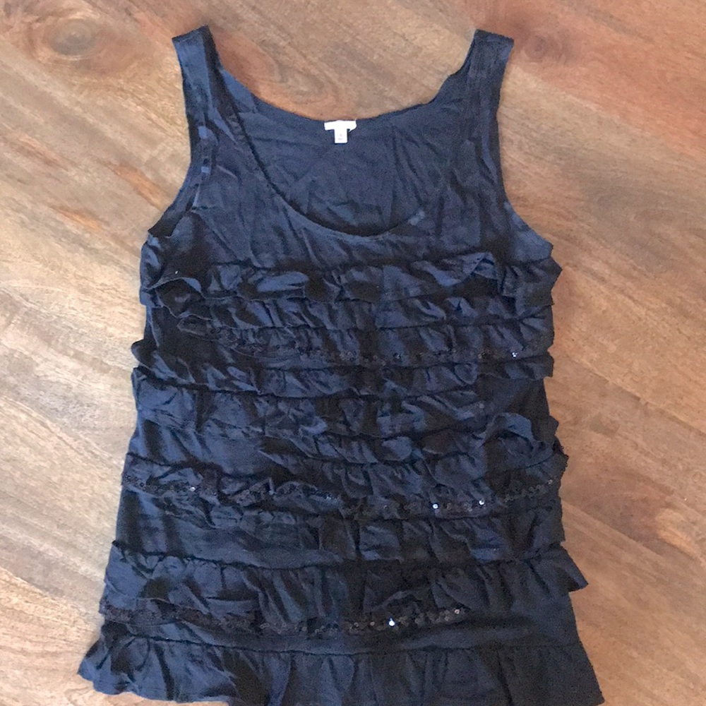 J Crew sequin top